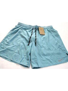 Nike Men's Dri-FIT Flex Stride 2 in 1 Running Shorts  Denim Turquoise Blue 7"
